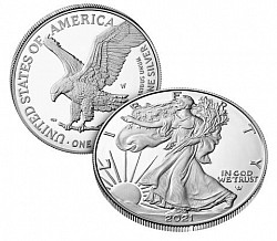 2021 Silver Eagle Typ. 2 Call for Pricing