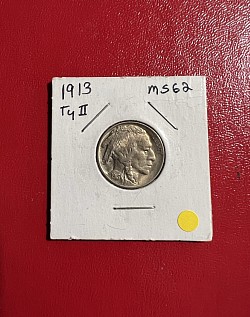 1913 Typ II Buffalo Nickel $40.00