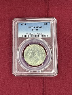 1935 Boone PCGS MS65 $210.00